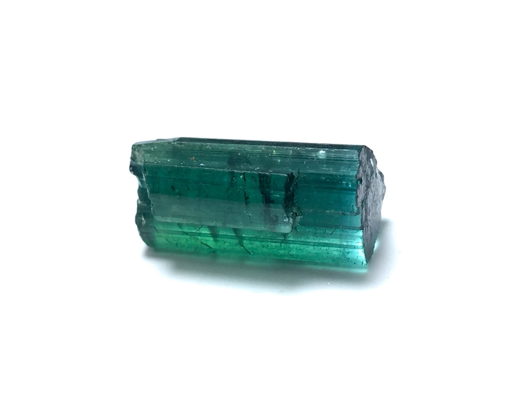 Indicolite Blue Cap DT Tourmaline Crystal