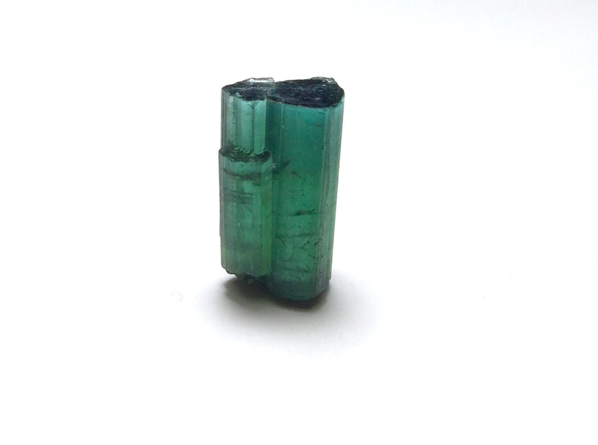 Indicolite Blue Cap DT Tourmaline Crystal