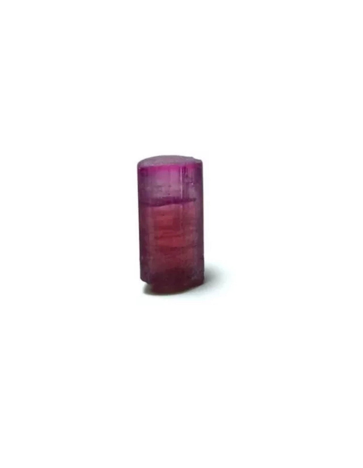 Hot Purple Cap Tourmaline Crystal