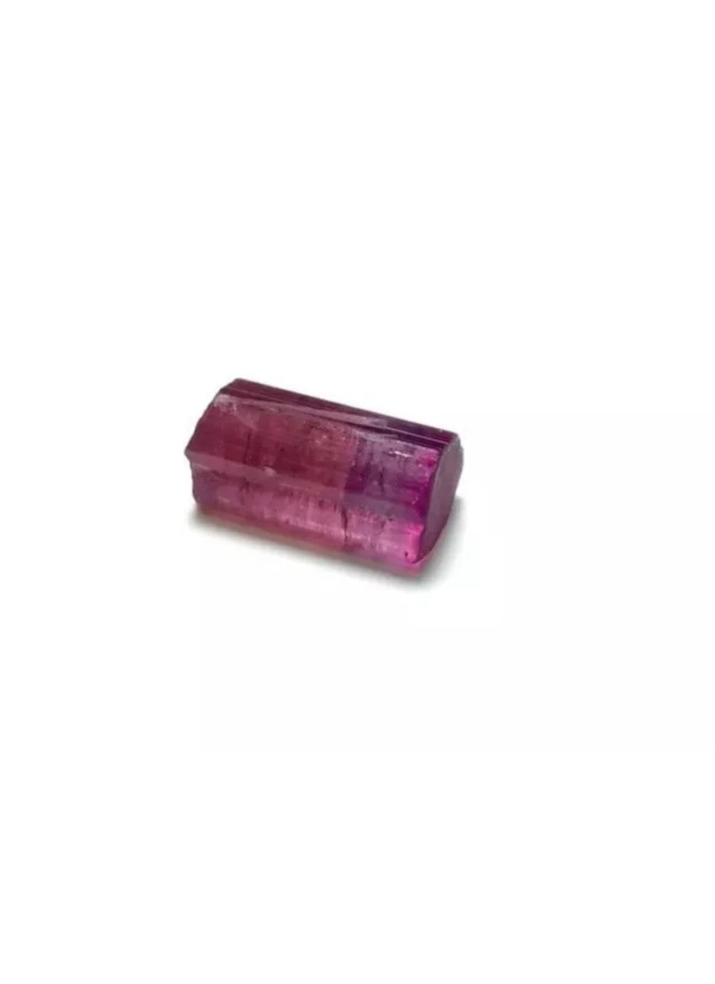 Hot Purple Cap Tourmaline Crystal