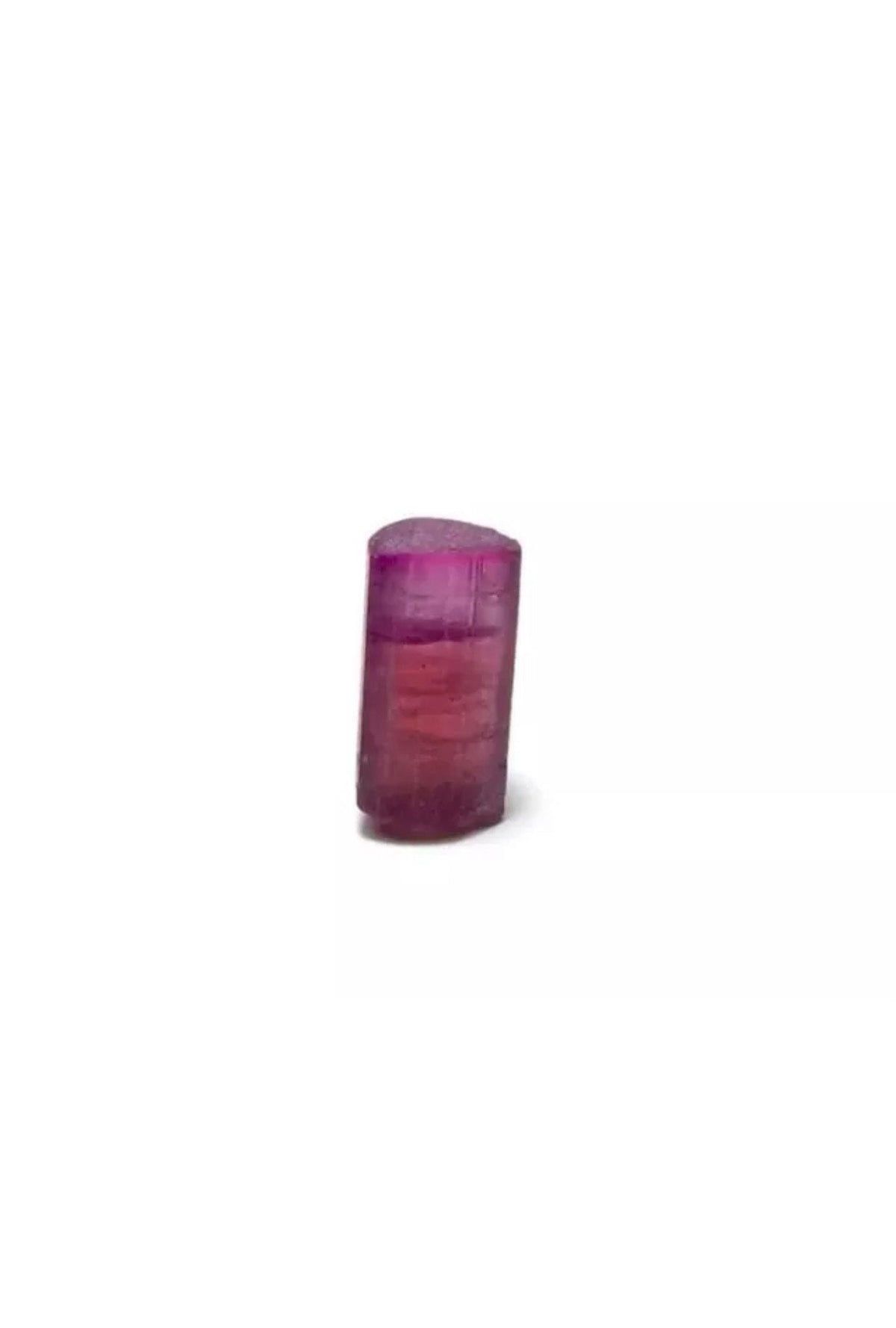 Hot Purple Cap Tourmaline Crystal