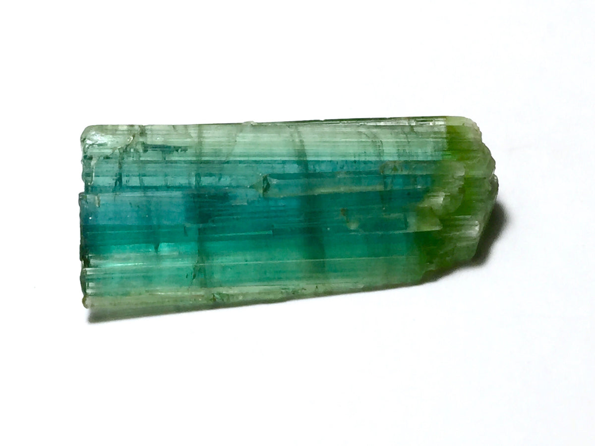 Bi Color Terminated Tourmaline Crystal