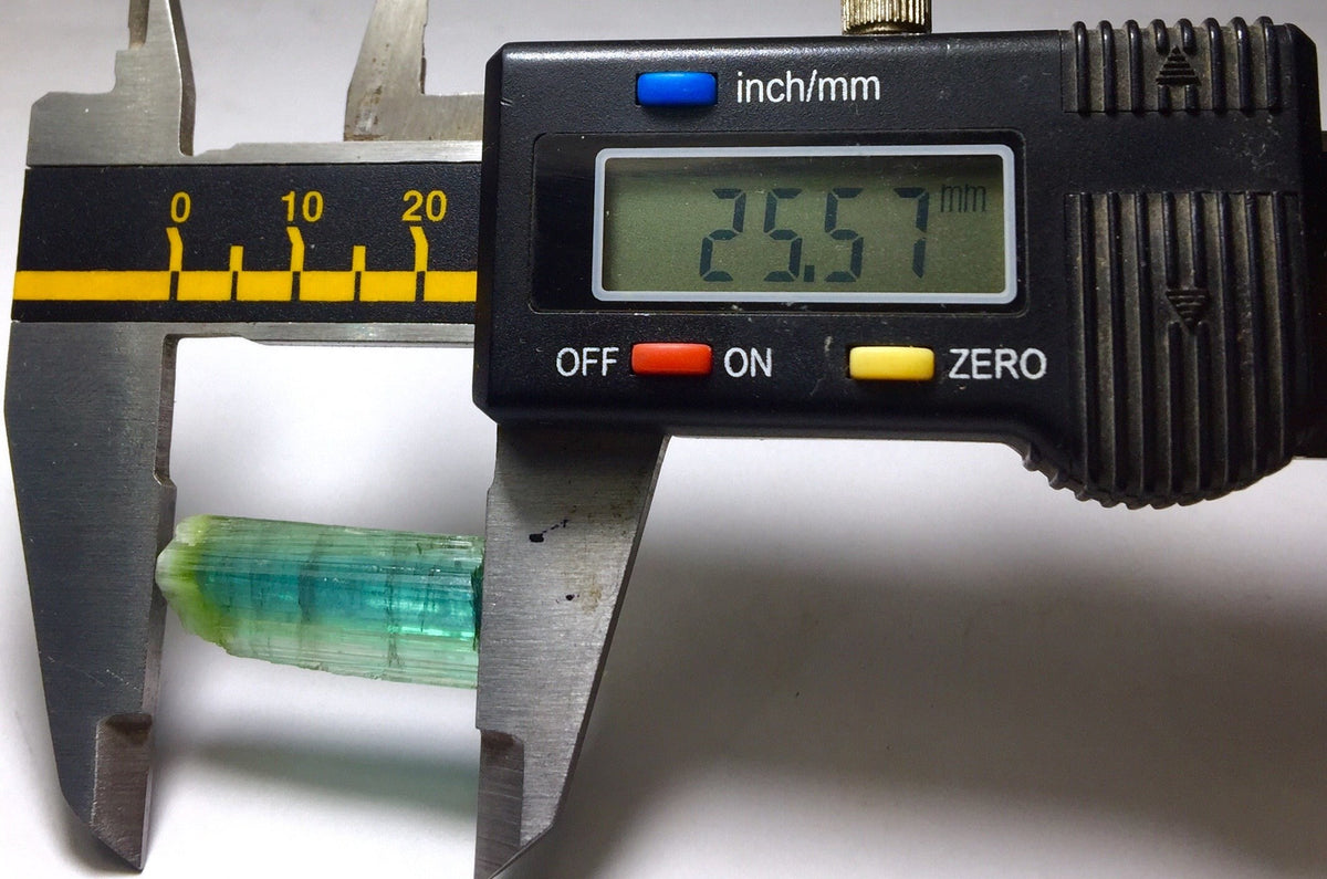 Bi Color Terminated Tourmaline Crystal
