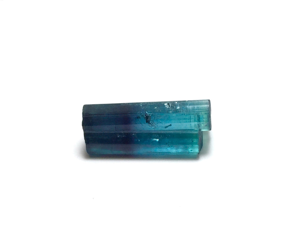 Ink Blue Bi Colour Tourmaline Crystal