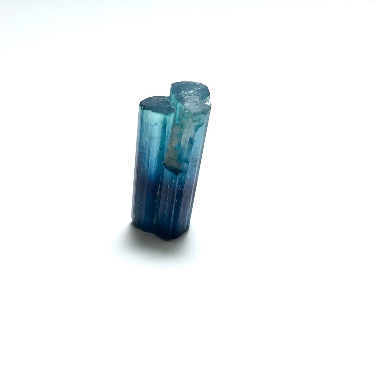 Ink Blue Bi Colour Tourmaline Crystal