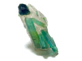 Bi Color Tourmaline Crystal in Smoky Qurtaz
