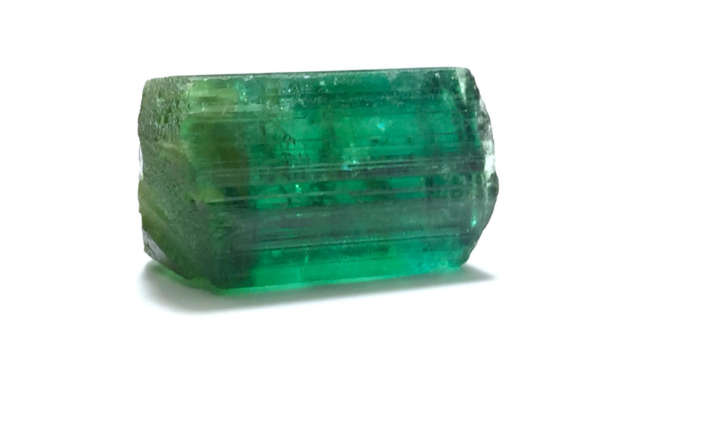 Vivid Emerald Green Terminated Elbaite Tourmaline || Paprok, Kamdesh District, Nuristan, Afghanistan
