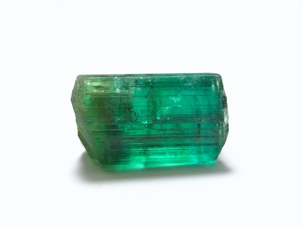 Vivid Emerald Green Terminated Elbaite Tourmaline || Paprok, Kamdesh District, Nuristan, Afghanistan