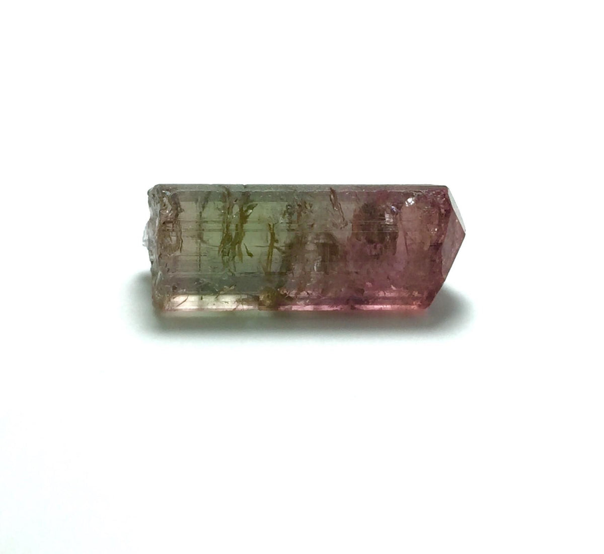 Bi Color Terminated Tourmaline Crystal