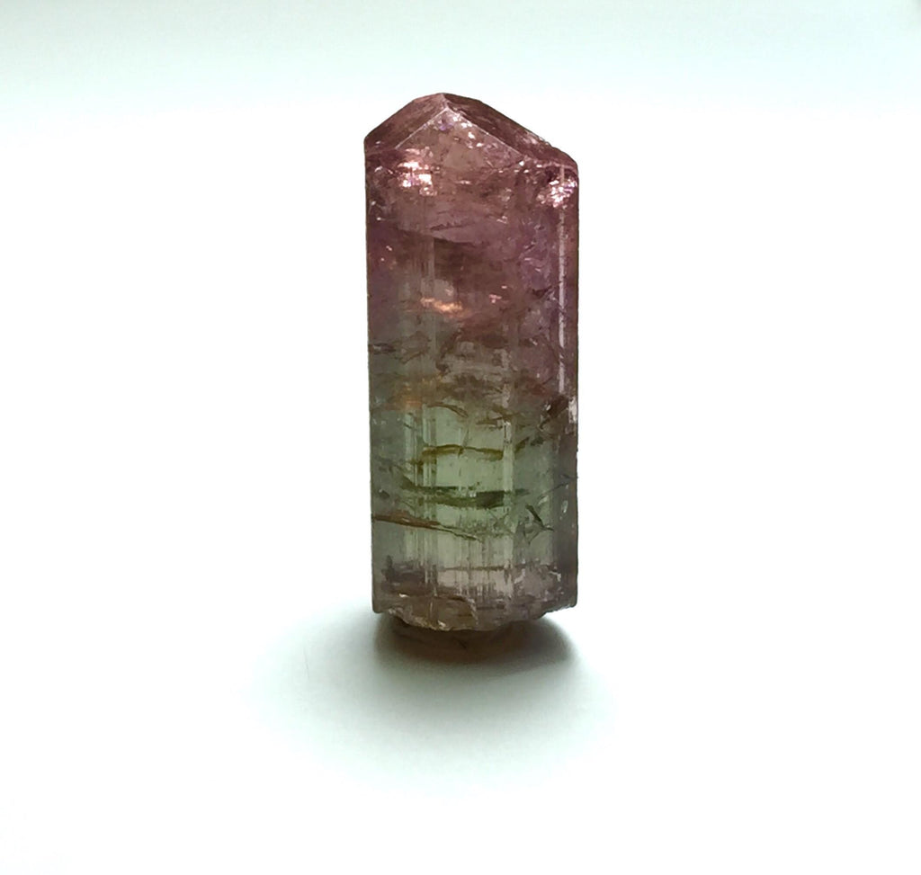 Bi Color Terminated Tourmaline Crystal