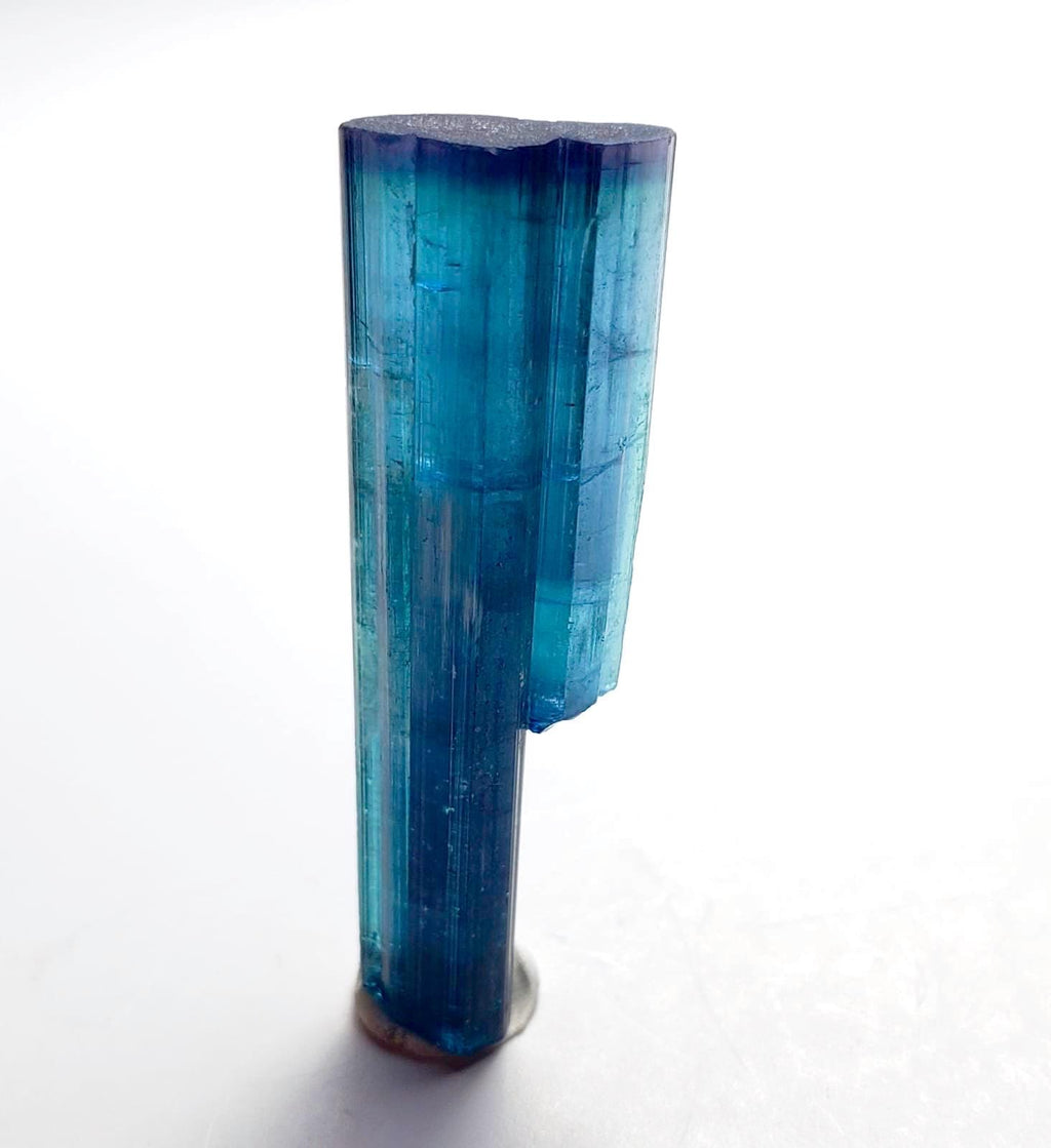 Ink Blue Terminated Tourmaline Crystal