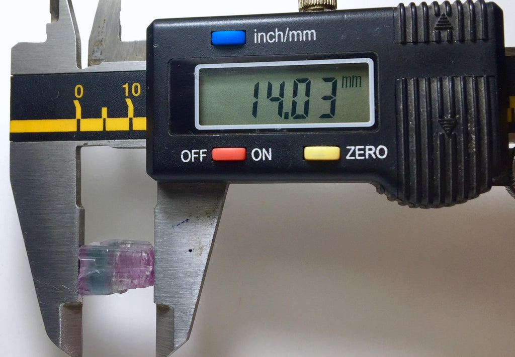 Tri Color Terminated Tourmaline Crystal