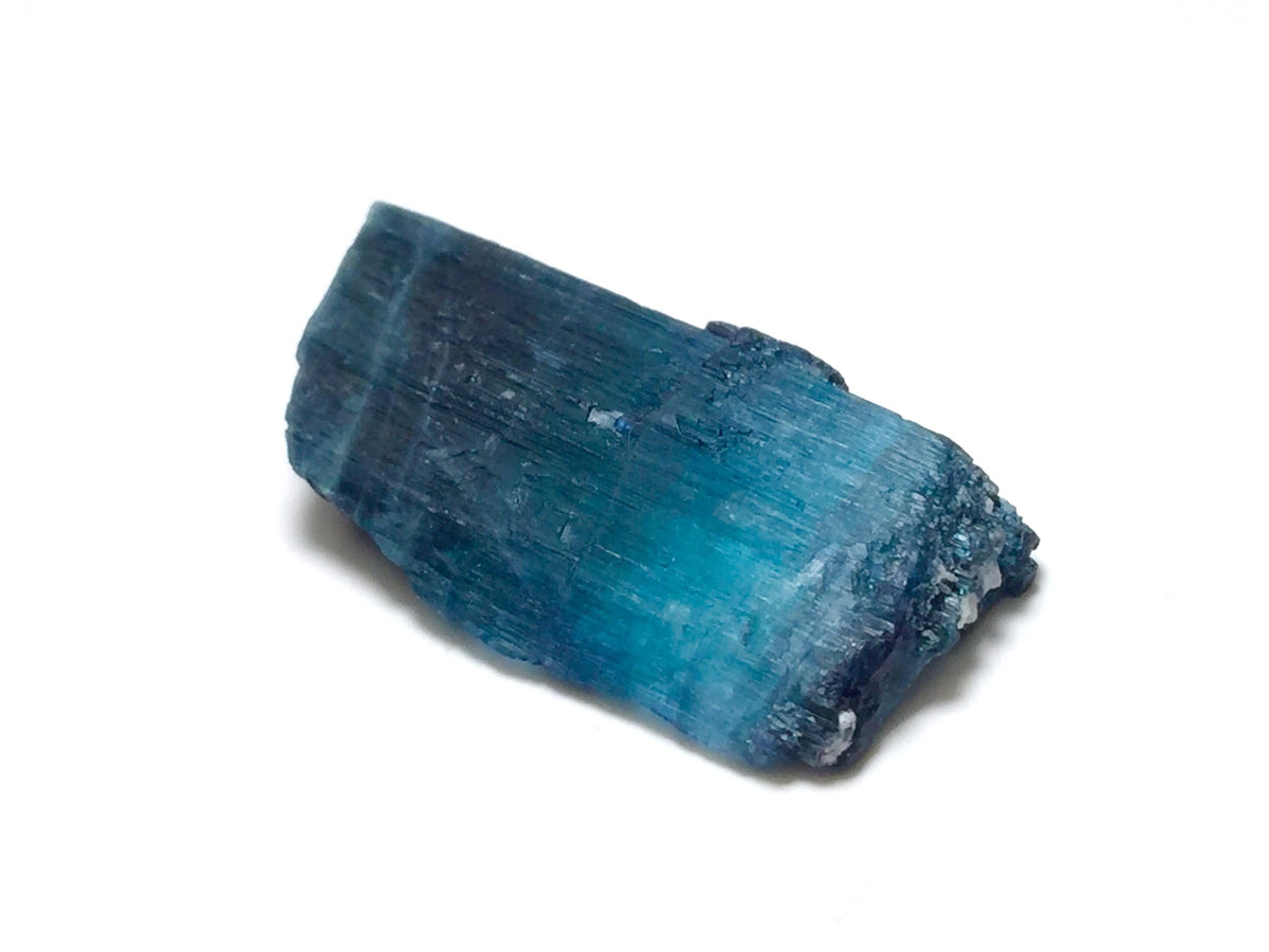 Ink Blue Bi Color Terminated Tourmaline Crystal