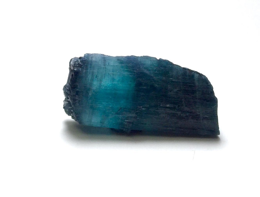 Ink Blue Bi Color Terminated Tourmaline Crystal