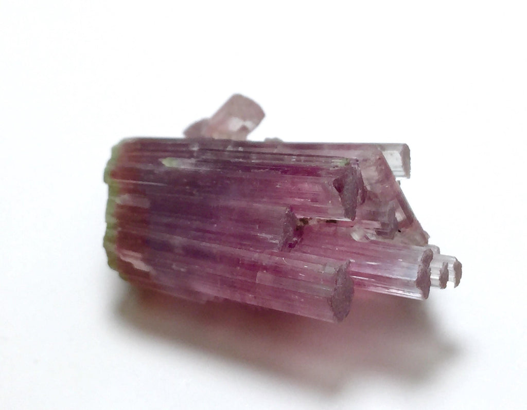 Cotton Candy Tourmaline Cluster, Bicolor Afghan Crystal Specimen
