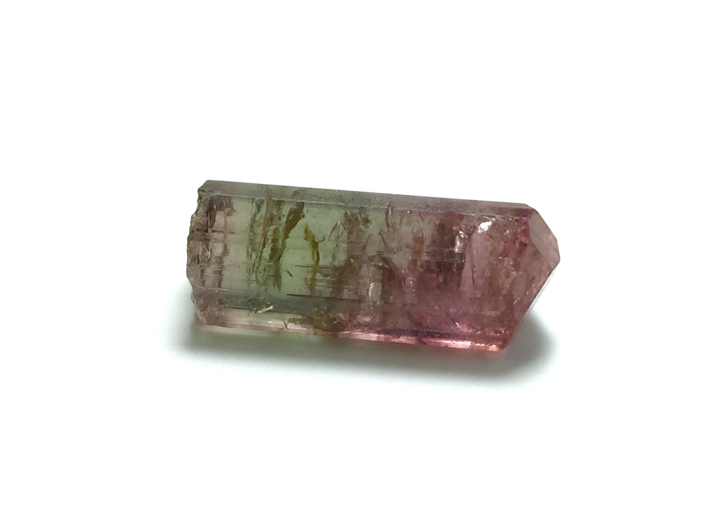 Bi Color Terminated Tourmaline Crystal