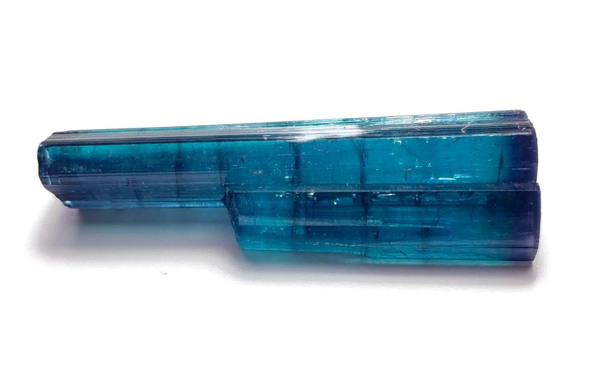 Ink Blue Terminated Tourmaline Crystal