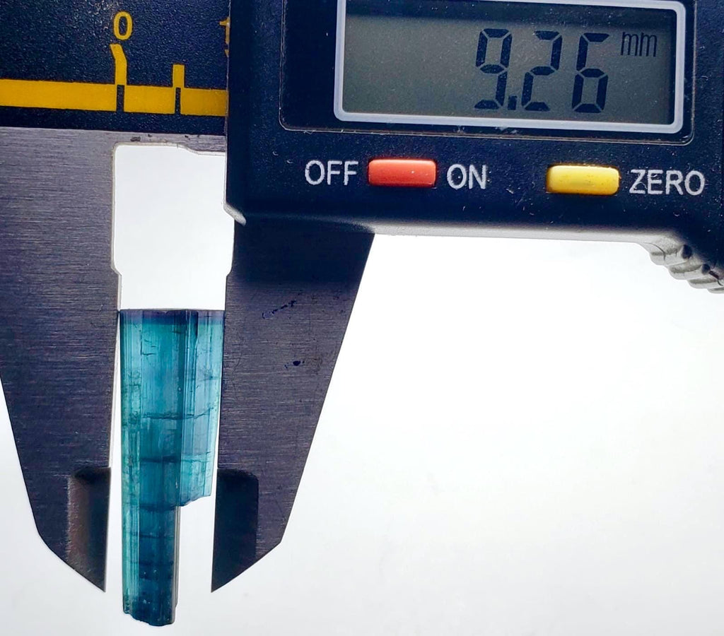 Ink Blue Terminated Tourmaline Crystal