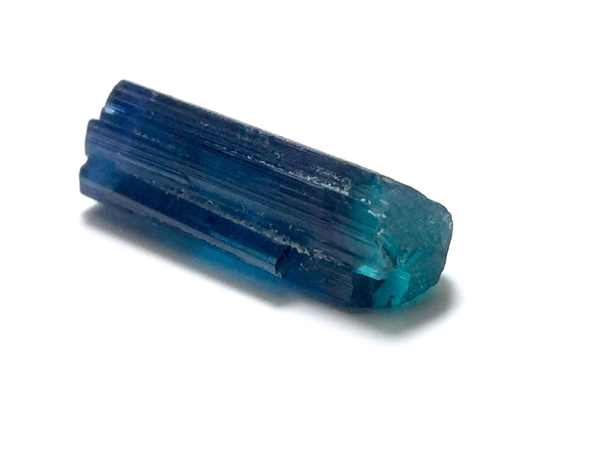 Ink Blue Terminated Tourmaline Crystal