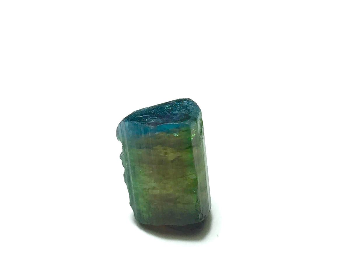 Blue Cap Bi Colour Tourmaline Crystal
