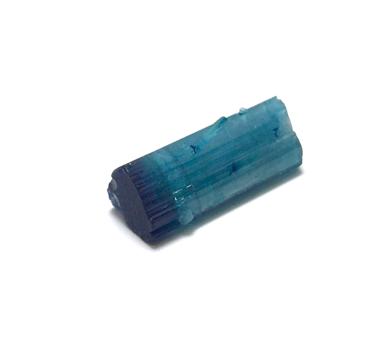 Blue Cap Tourmaline Crystal