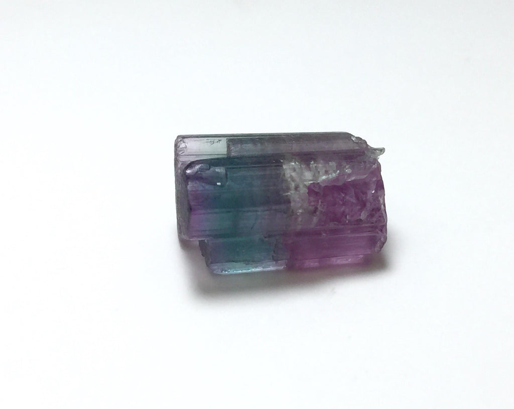 Tri Color Terminated Tourmaline Crystal