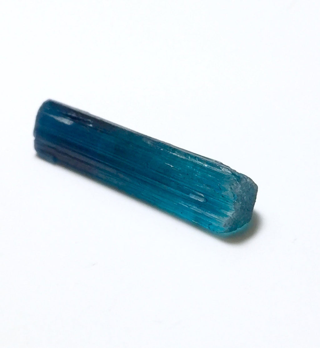 Ink Blue Terminated Tourmaline Crystal
