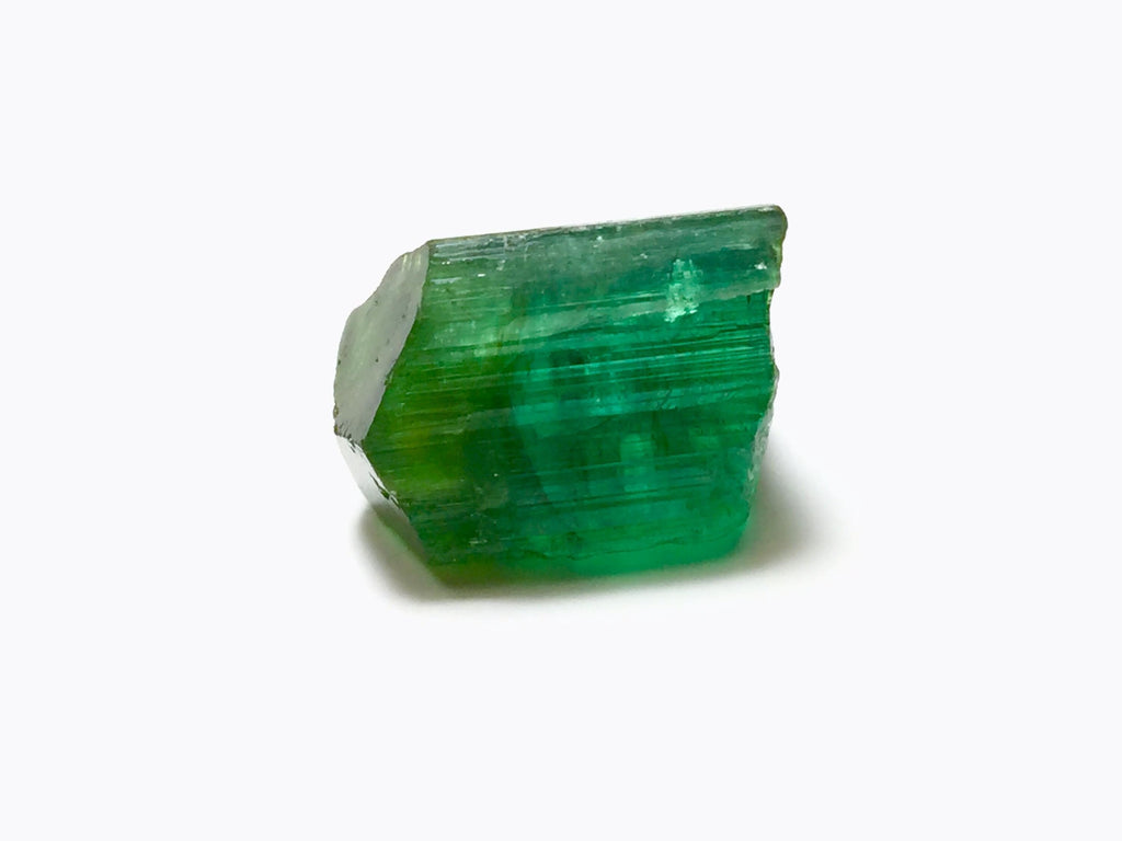 Apple Green  Tourmaline Crystal