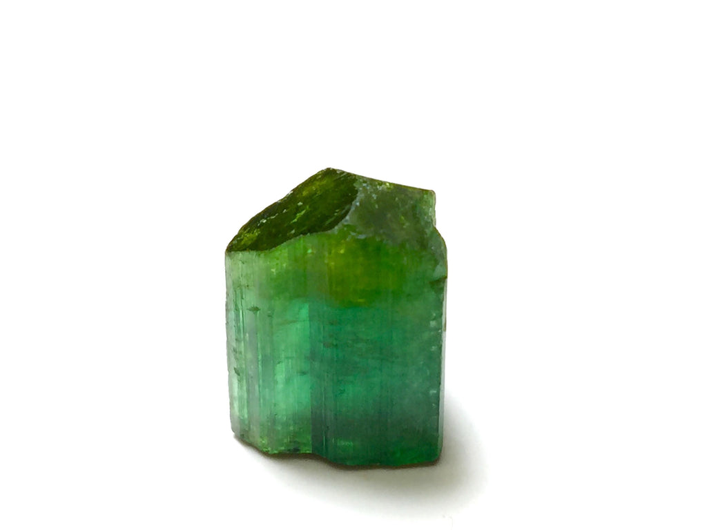 Apple Green  Tourmaline Crystal