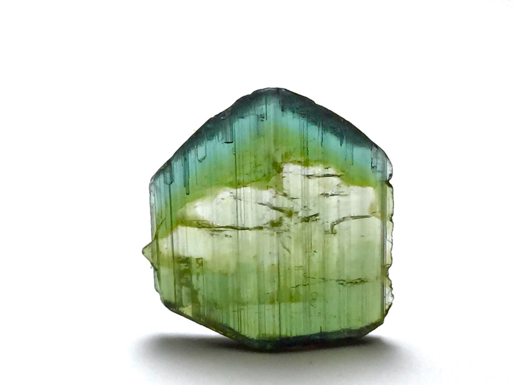 Tri Colors Terminated Tourmailine Crystal