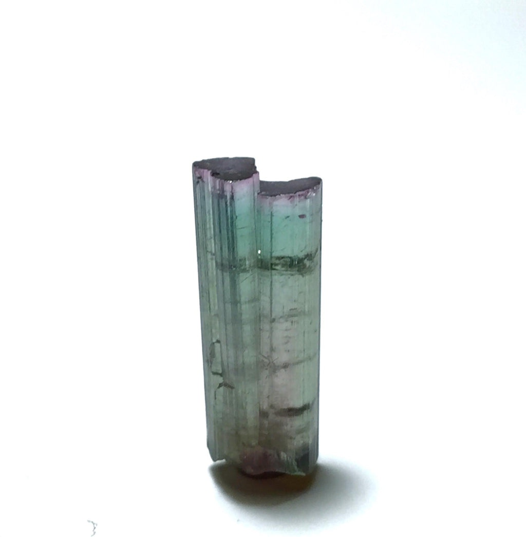 Bi Color Tourmaline Twin's Crystals