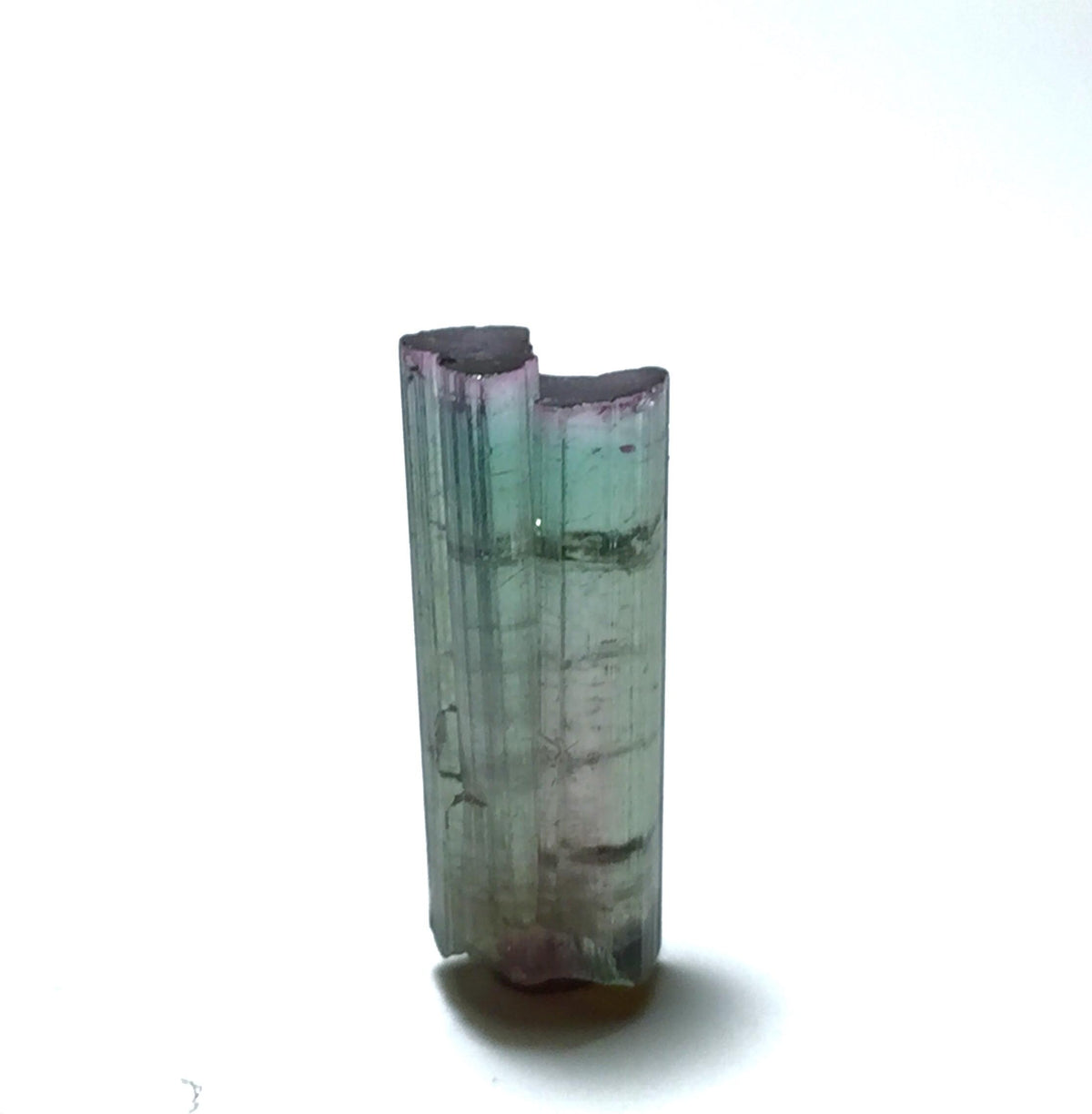 Bi Color Tourmaline Twin's Crystals