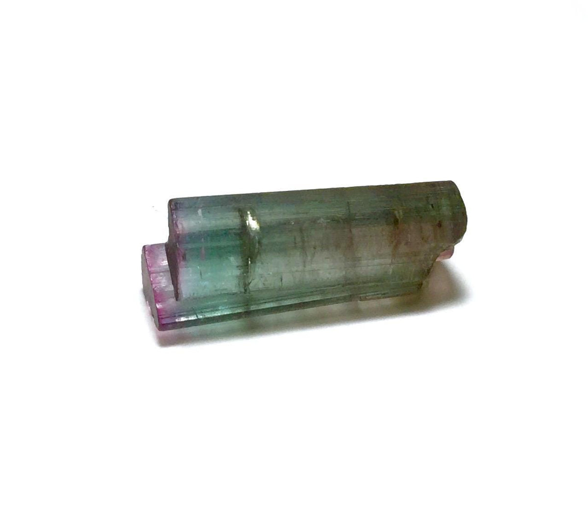 Bi Color Tourmaline Twin's Crystals