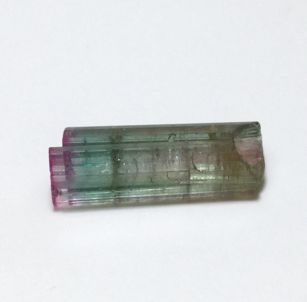 Bi Color Tourmaline Twin's Crystals