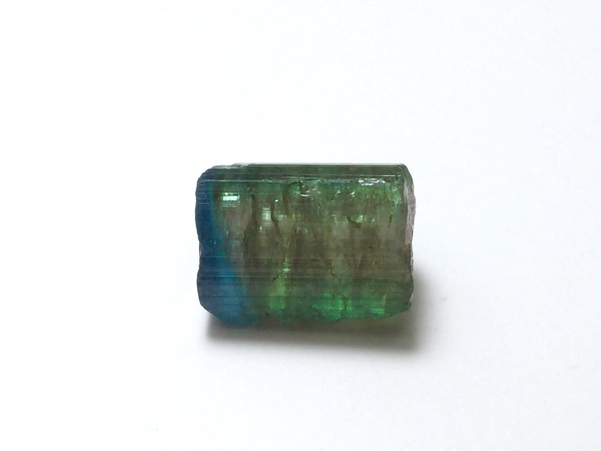 Blue Cap Bi Colour Tourmaline Crystal