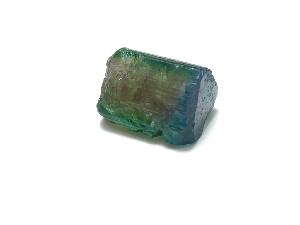 Blue Cap Bi Colour Tourmaline Crystal