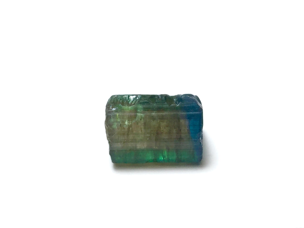 Blue Cap Bi Colour Tourmaline Crystal