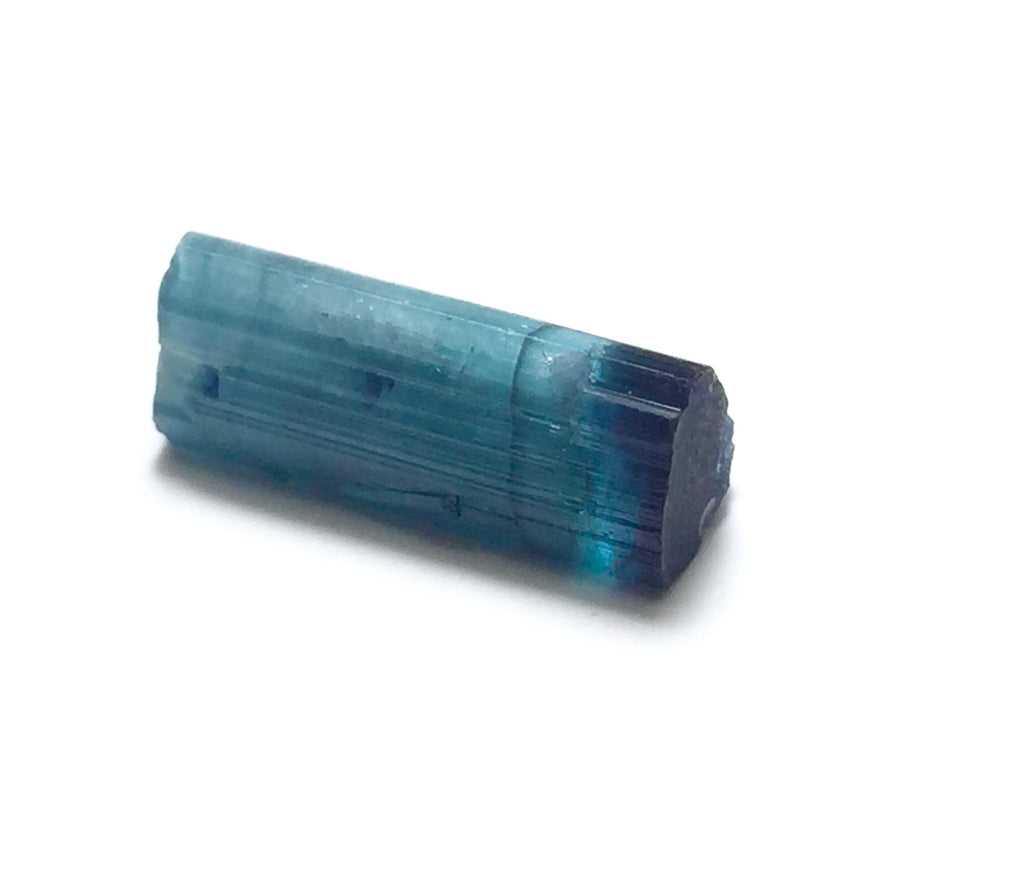 Blue Cap Tourmaline Crystal