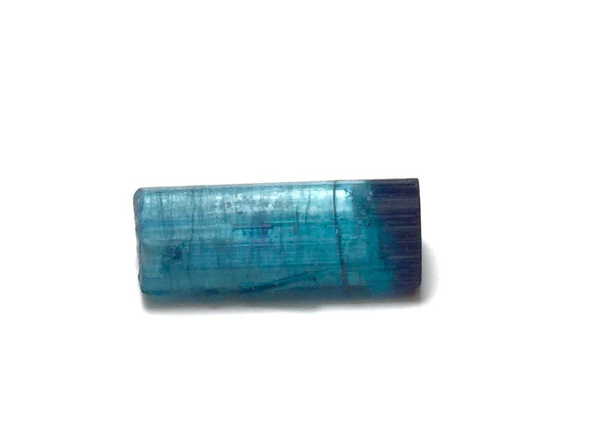 Blue Cap Tourmaline Crystal