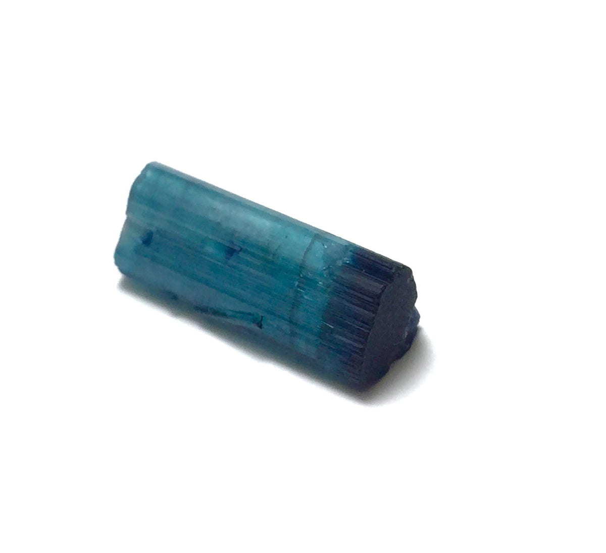 Blue Cap Tourmaline Crystal