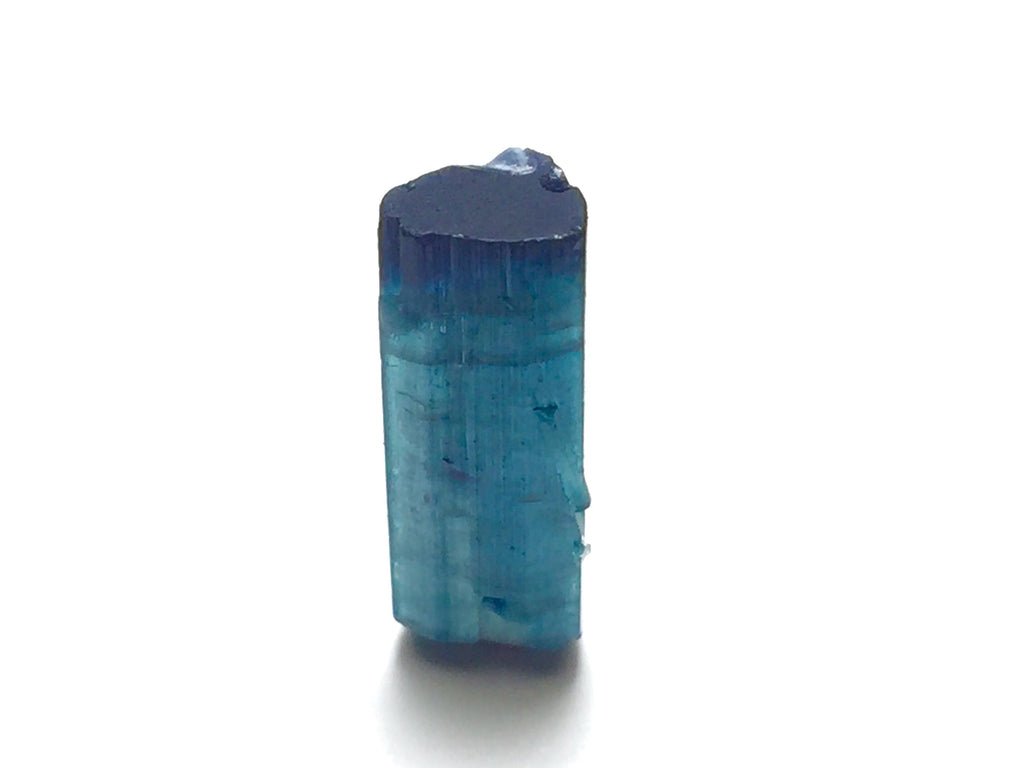 Blue Cap Tourmaline Crystal