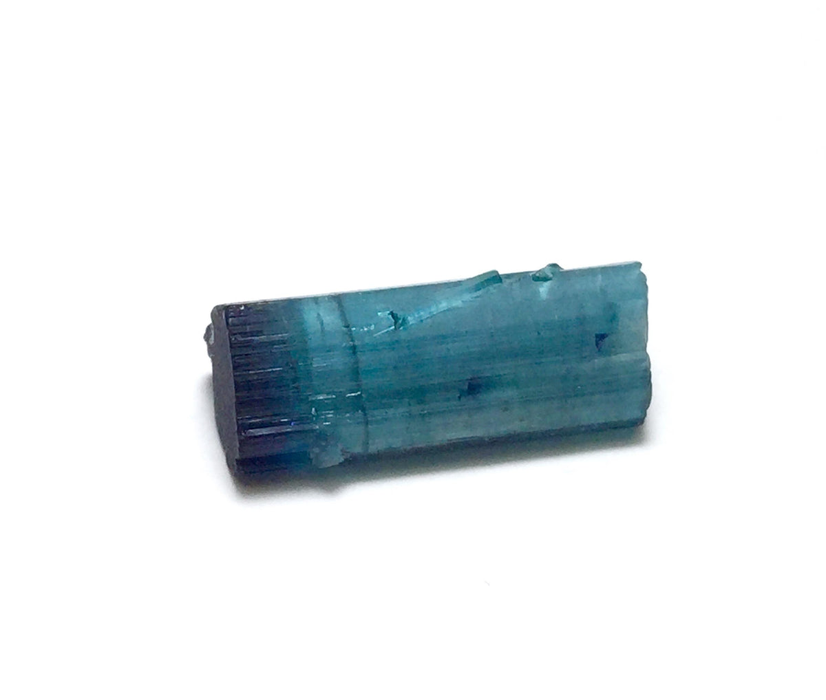 Blue Cap Tourmaline Crystal
