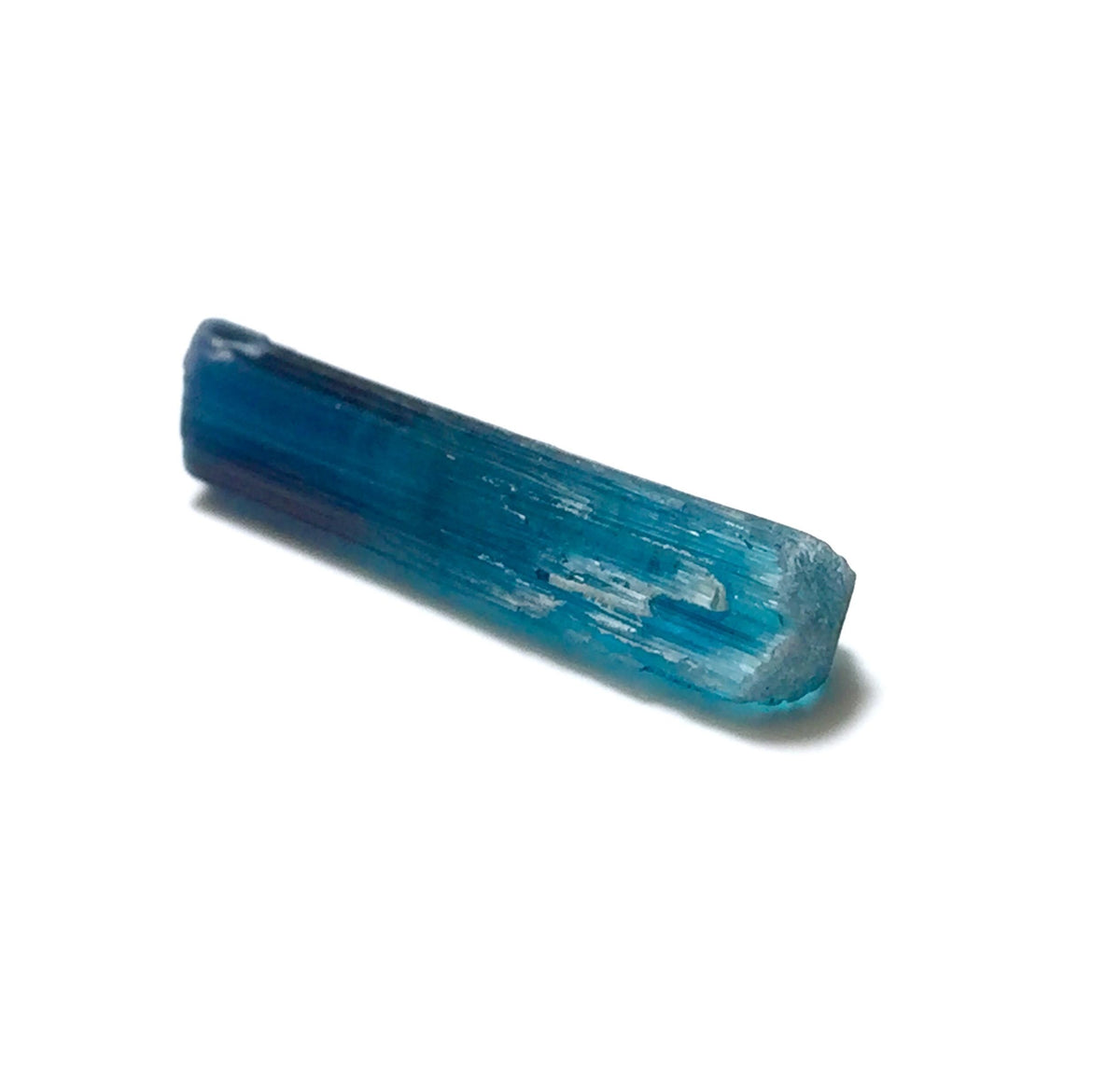Ink Blue Terminated Tourmaline Crystal