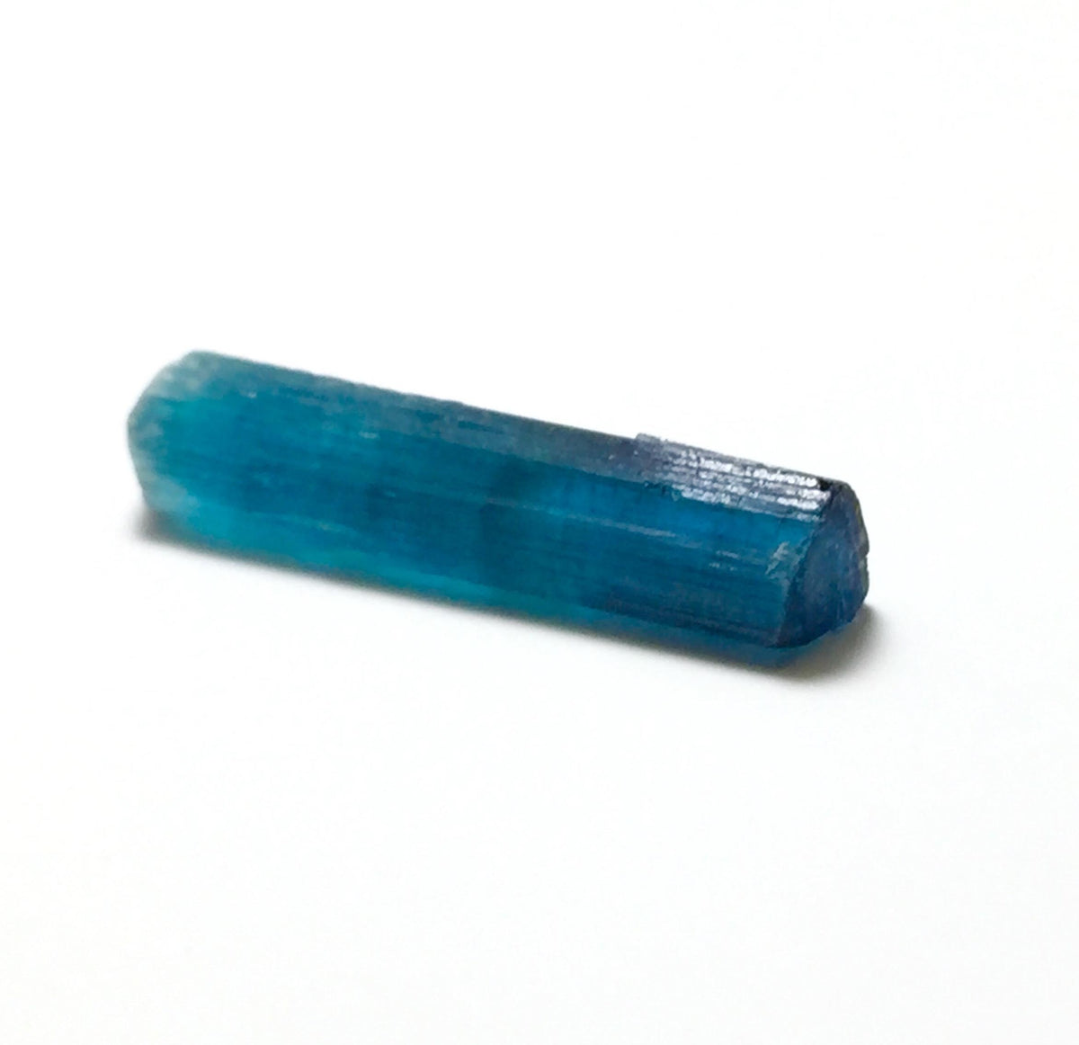 Ink Blue Terminated Tourmaline Crystal