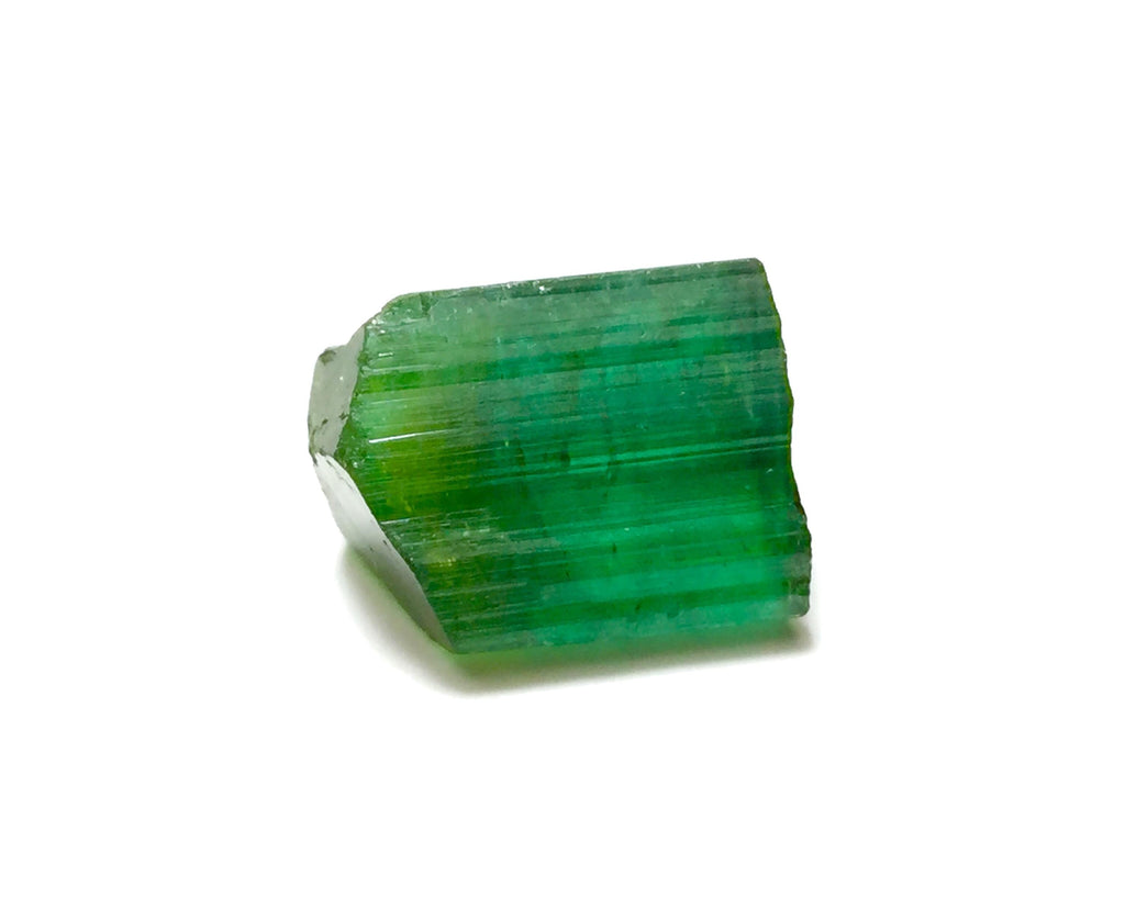Apple Green  Tourmaline Crystal