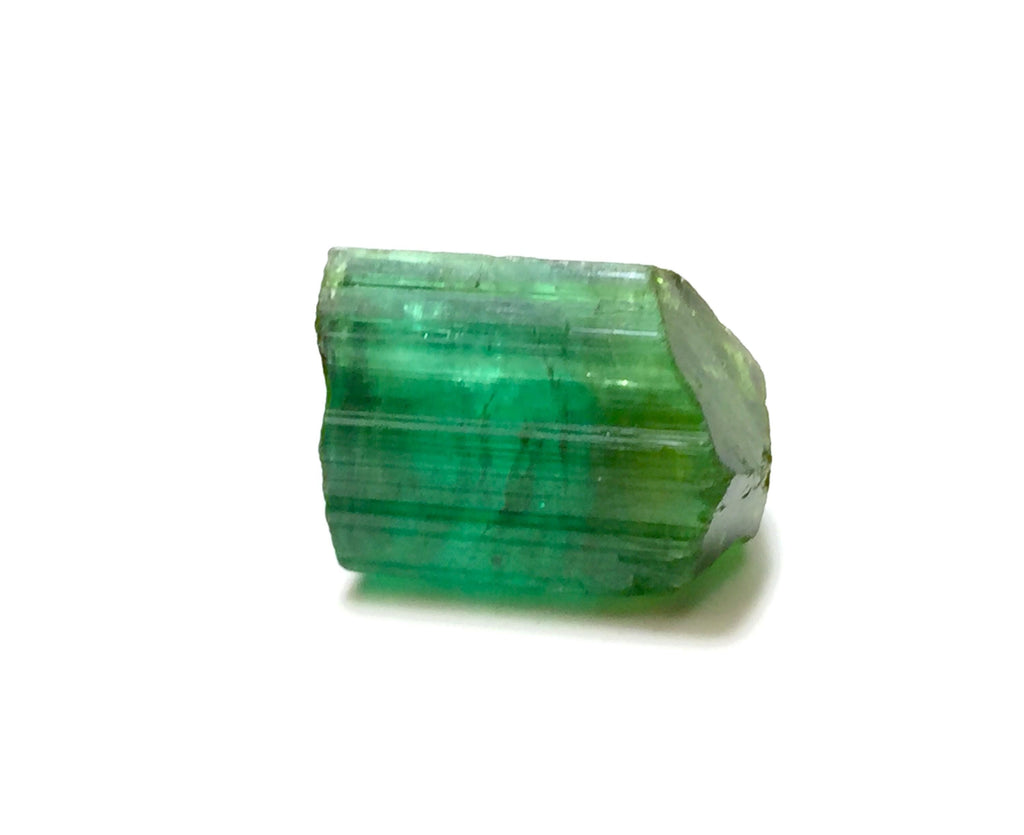Apple Green  Tourmaline Crystal