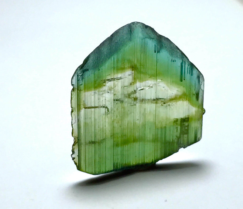 Tri Colors Terminated Tourmailine Crystal
