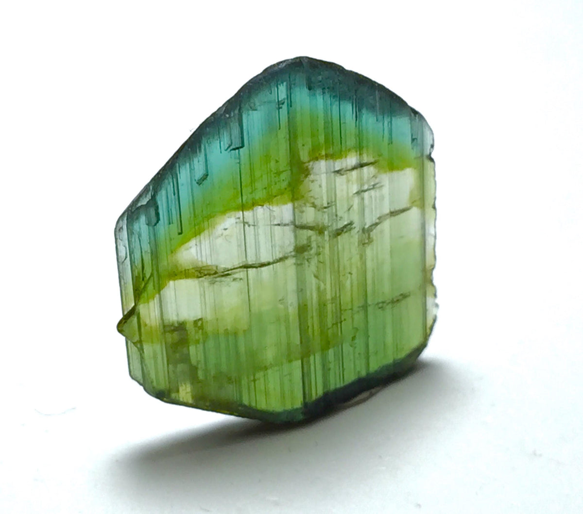 Tri Colors Terminated Tourmailine Crystal