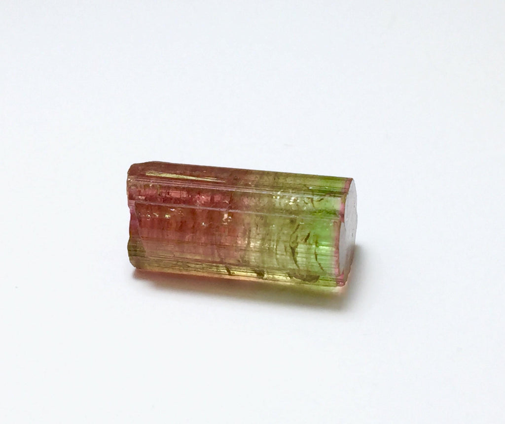 Purple Cap Tri Color Terminated Tourmaline Crystal