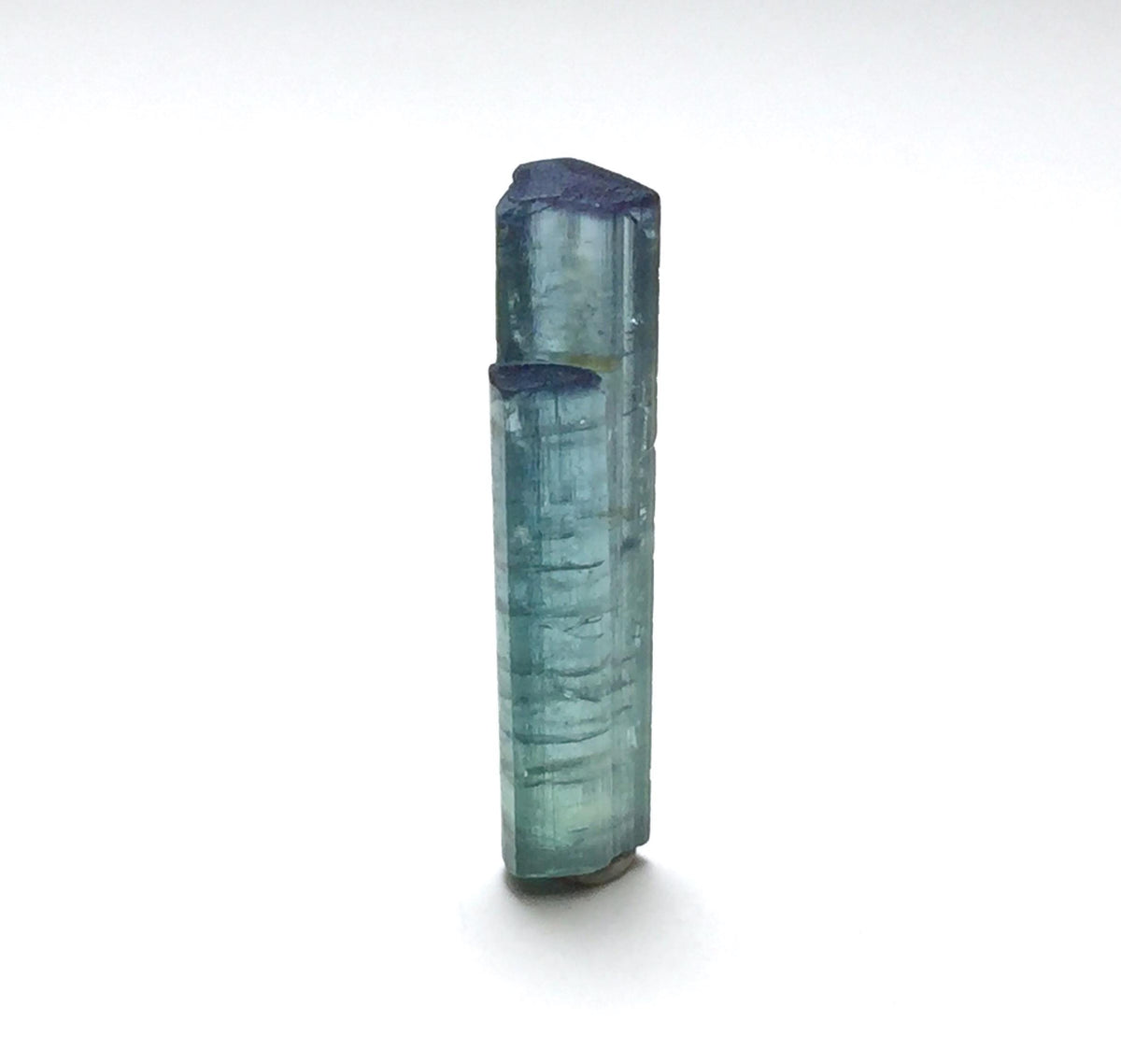 Bi Color Terminated Tourmaline Crystal